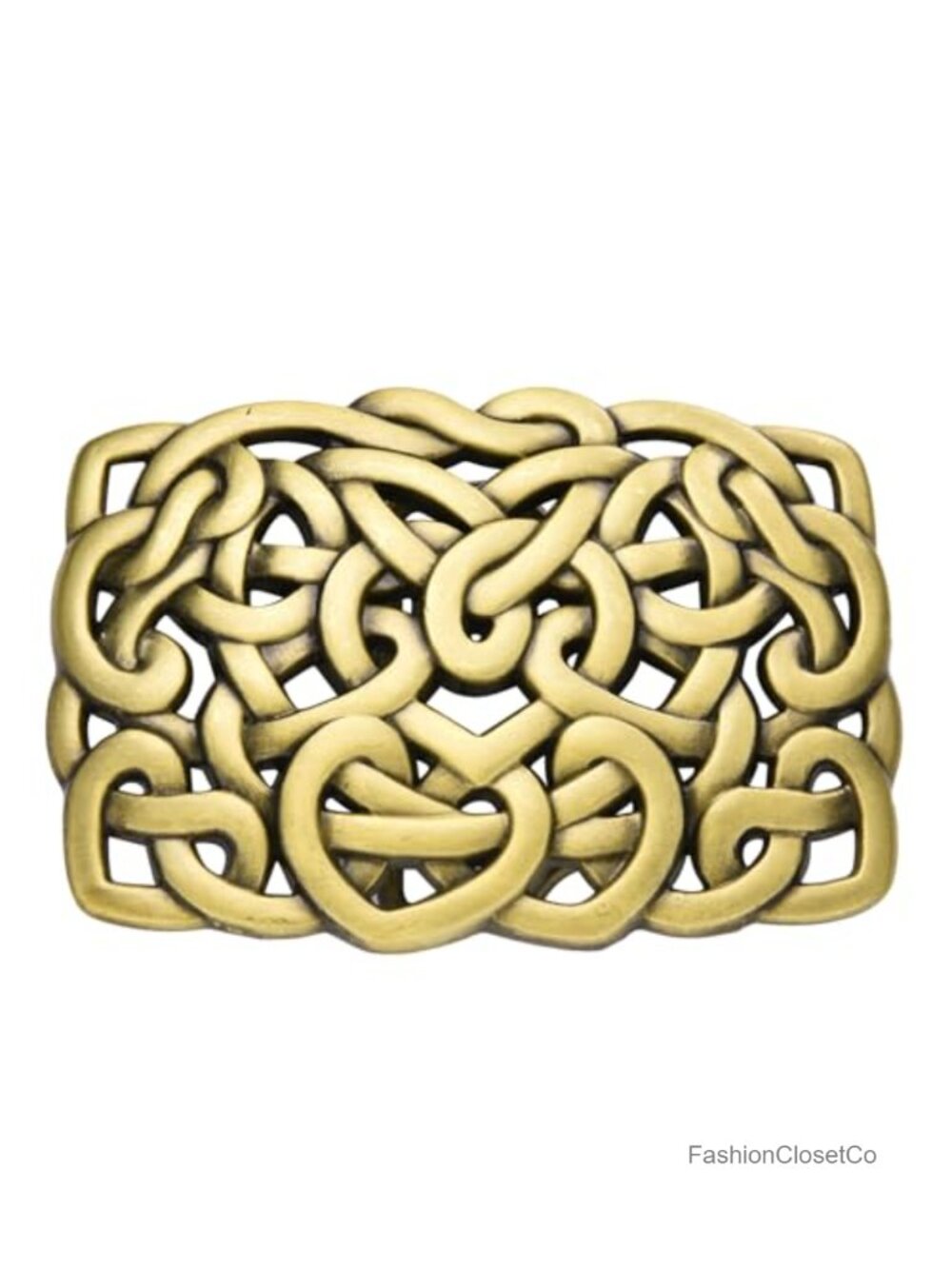 Western Knot Belt Buckle Zinc Alloy Women Men Cowgirl
